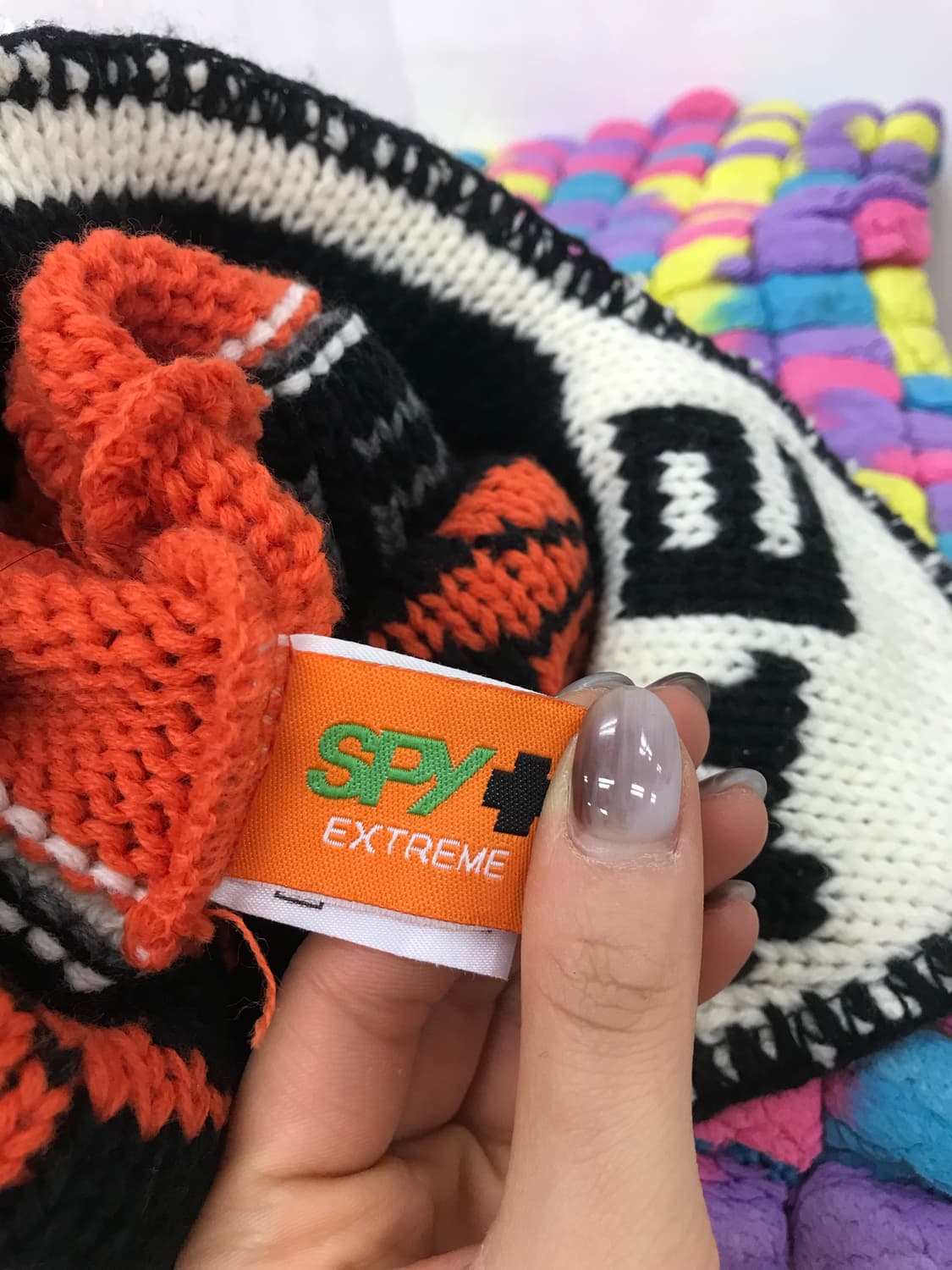 SPY 스파이 에스닉 겨울 비니 모자  상품이미지7