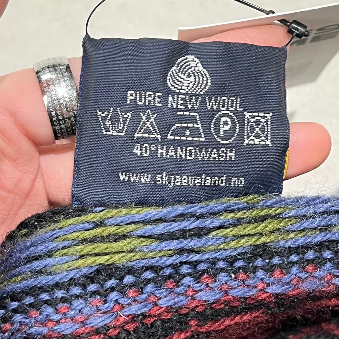 노르웨이 패턴 헨리넥 니트 s08857 상품이미지7