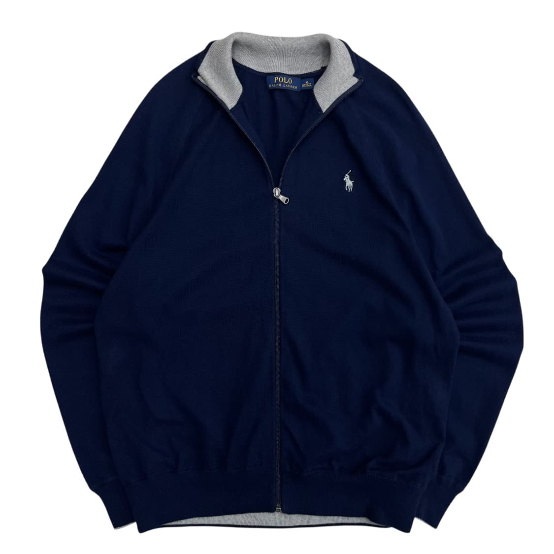 폴로 랄프로렌 화이트포니 네이비 집업 상품이미지2