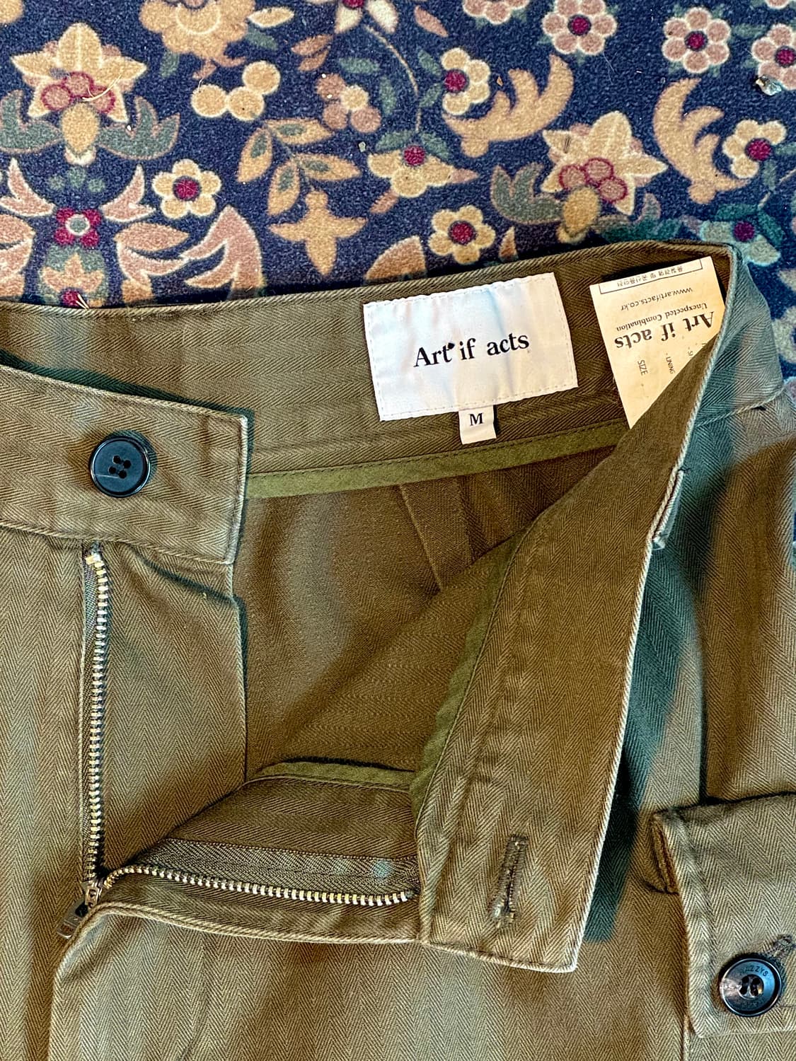 아트이프액츠 HBT M-43 카고 트라우저 상품이미지2