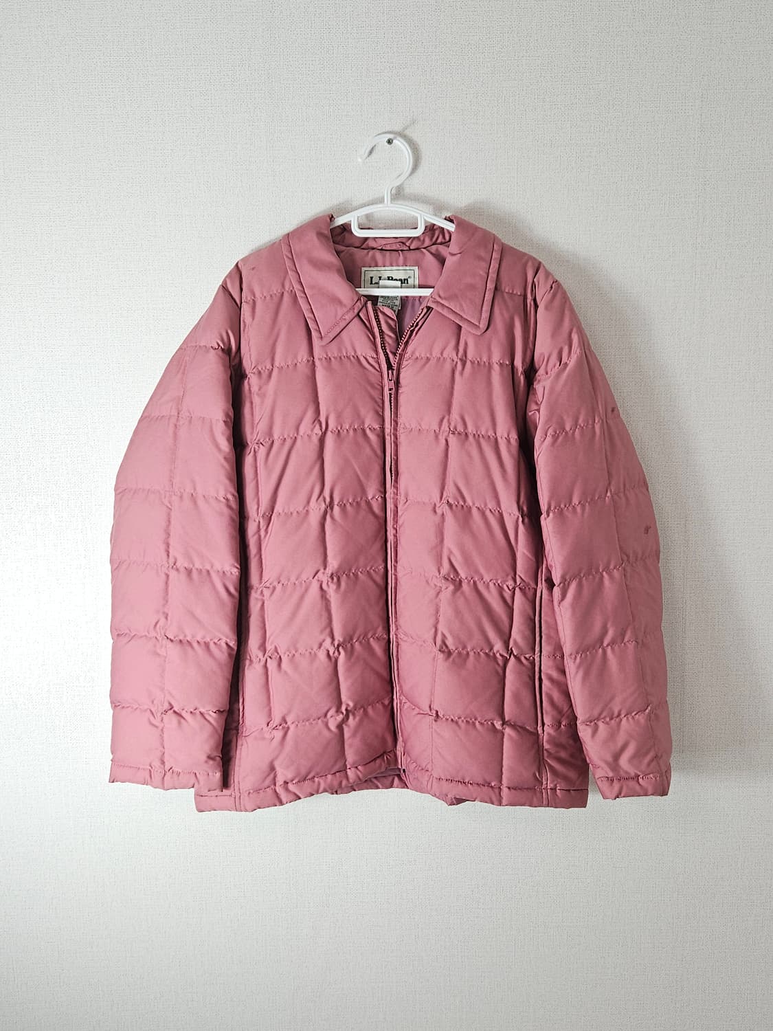 L.L.Bean 구스다운 퀄팅 패디드 자켓 블루종 우먼스 M 상품이미지1