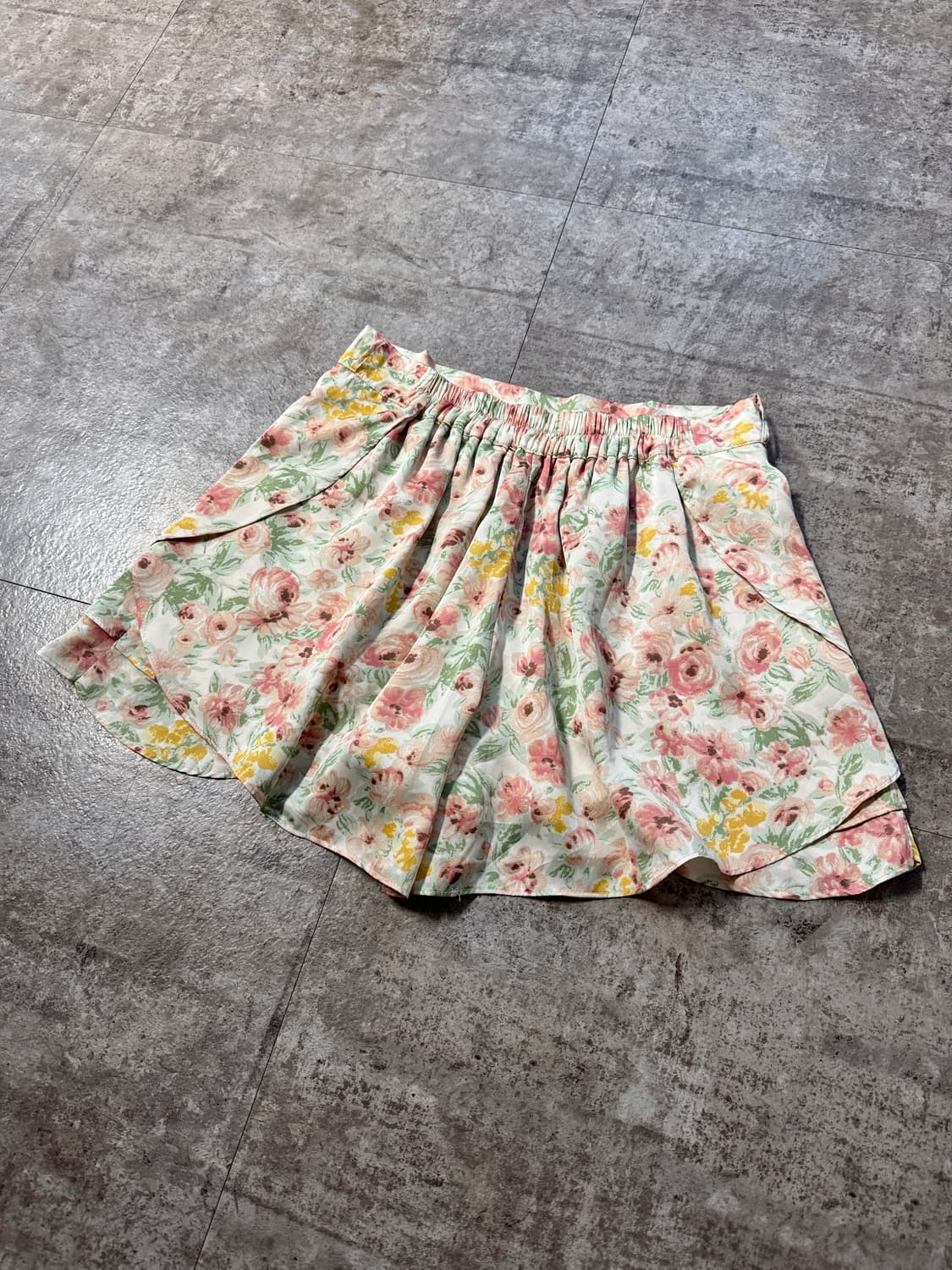아디다스 로고 래글런 집업 플로럴 티/큐롯 3pcs SET 상품이미지10