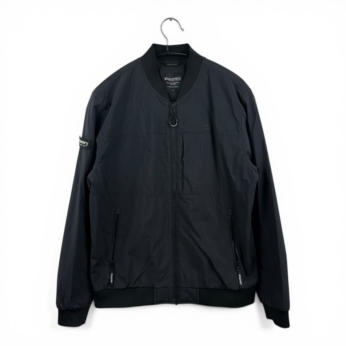 (90) 디스커버리 나일론 블루종 자켓 블랙 상품이미지1