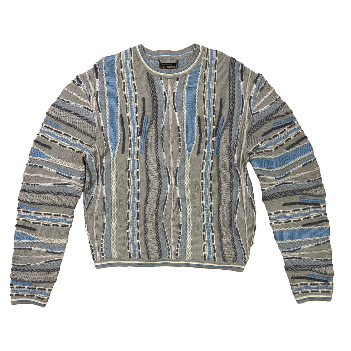 헤리티지플로스 멀티 게이지 니트 M사이즈 상품이미지1