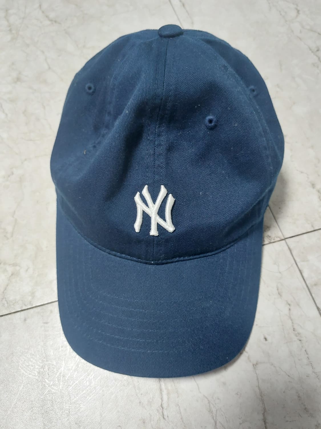 MLB 루키 언스트럭쳐 볼캡 NY (Navy) 상품이미지1