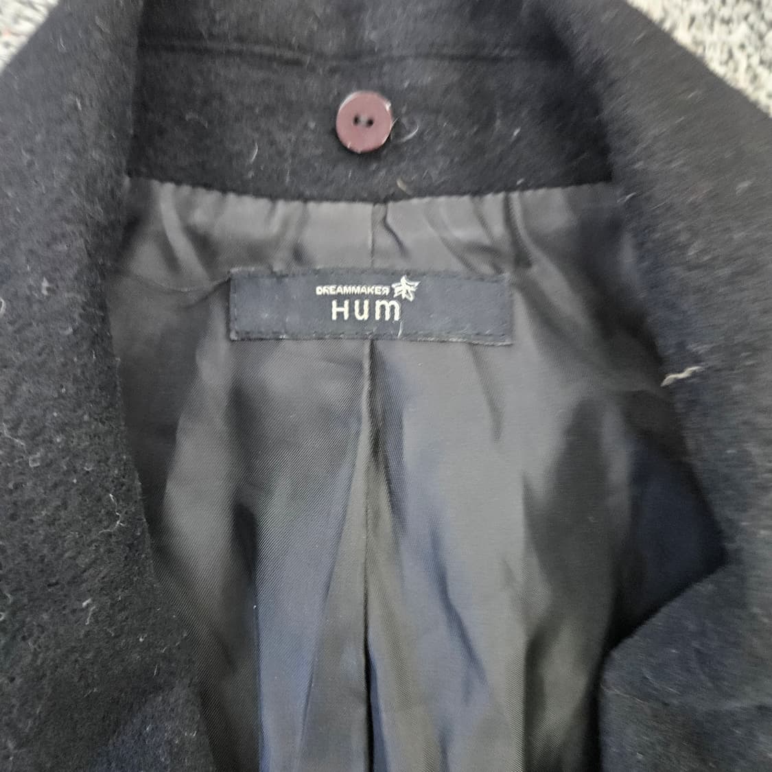 [85-93-160] HUM 여성 더블버튼 모직 반코트  0102YH1 상품이미지3