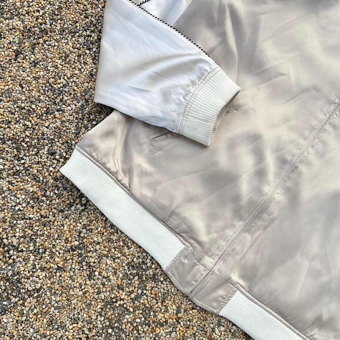 오프닝 세레머니(Opening Ceremony)리버시블 요괴 실크 봄버켓 상품이미지9