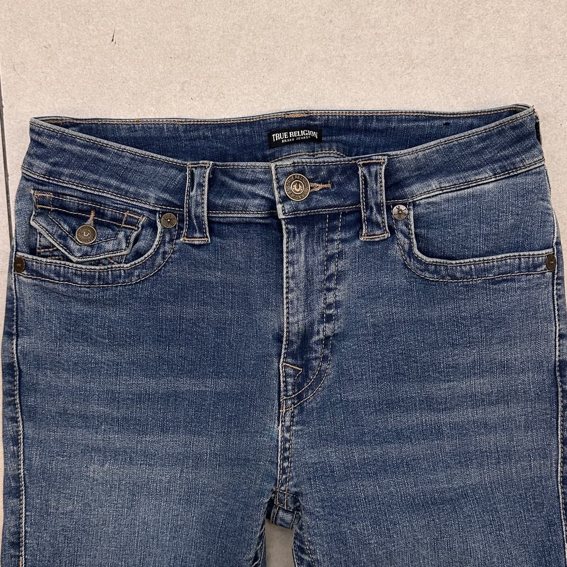 트루릴리젼 섹션 스트레이트 데님팬츠 상품이미지7