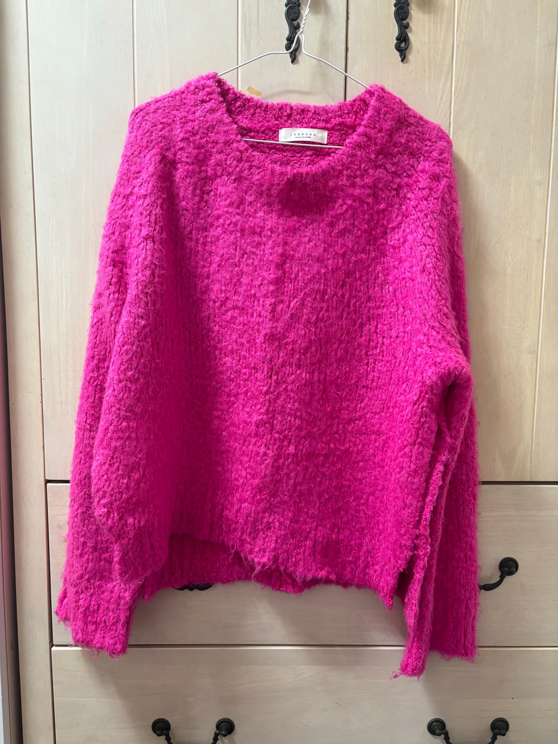 핫핑크 니트 / 여리핏 보장 상품이미지1