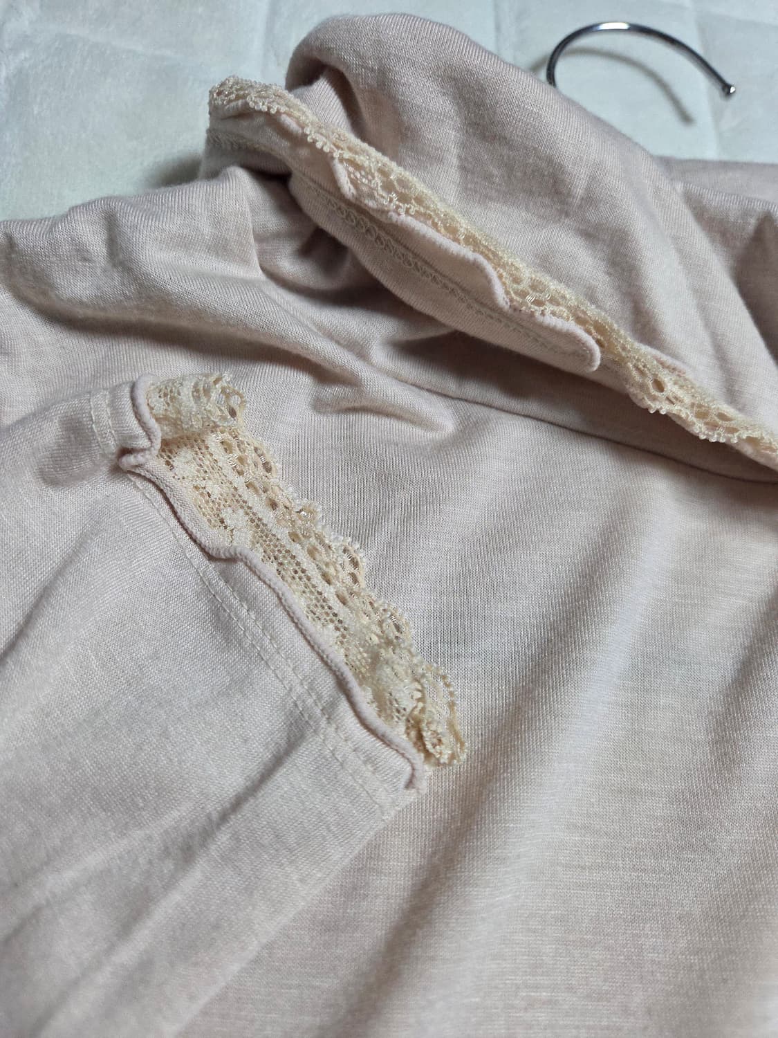 러블리 모리 레이스 나시 롱슬리브 세트 상품이미지4