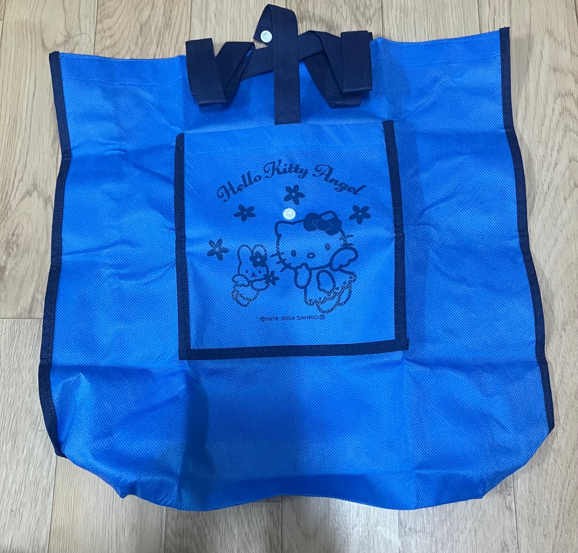 헬로키티 엔젤 블루 접이식 장바구니 상품이미지1
