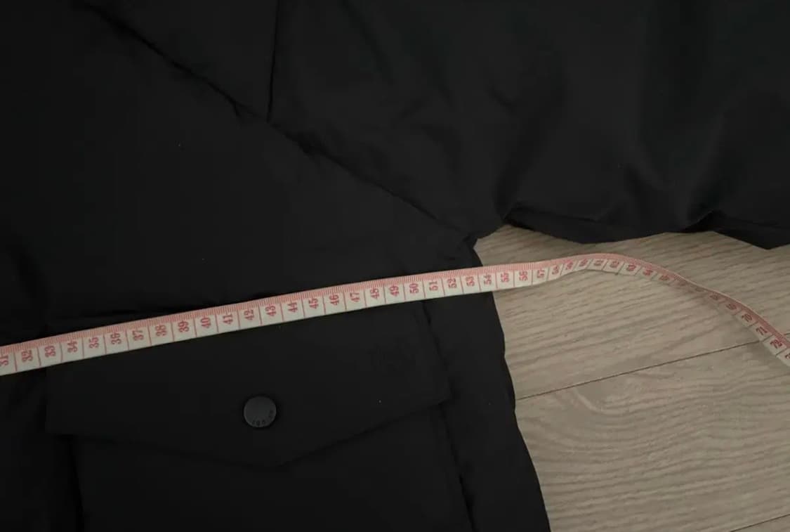 그냥 새옷상태 에고이스트 사가퍼 숏패딩 블랙 55(66가능) 상품이미지9