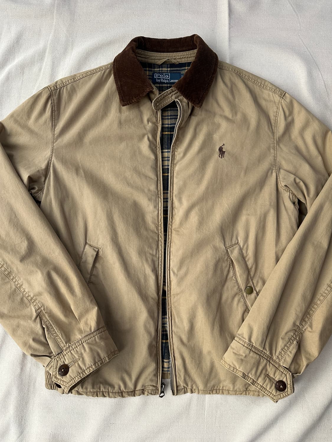 폴로 베이포트 퀼팅 봄버 자켓 S 상품이미지9