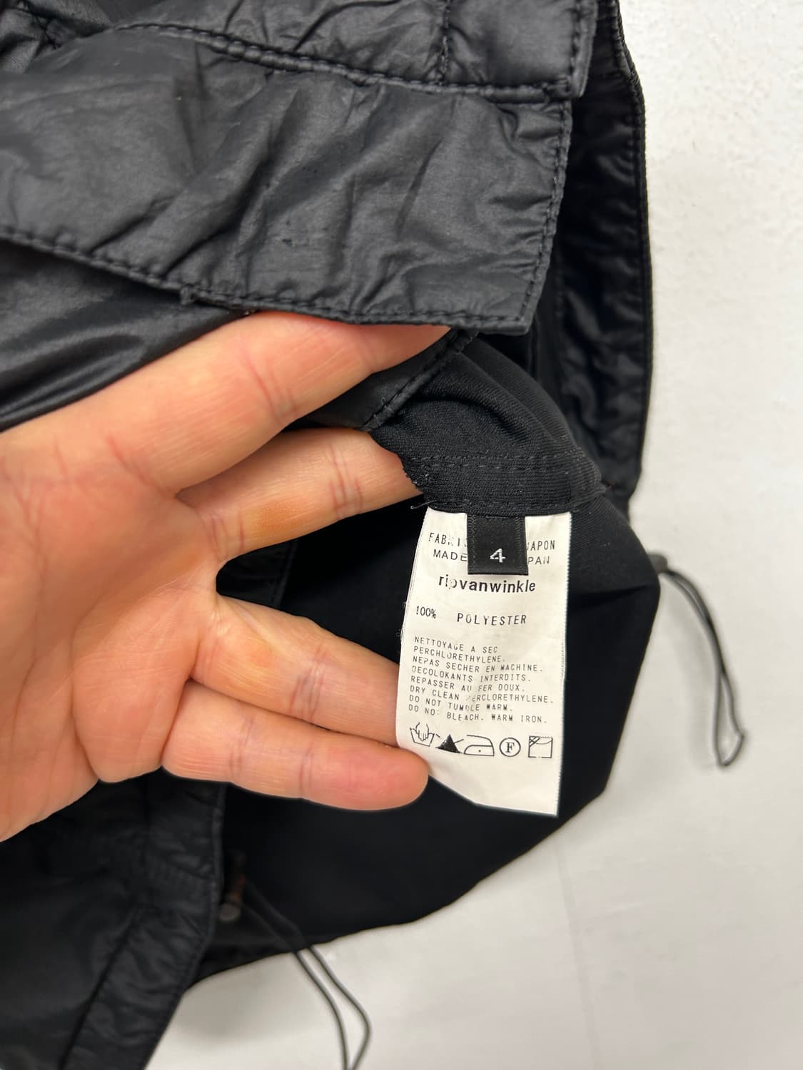 Ripvanwinkle 립반윙클 후드 베스트 상품이미지6