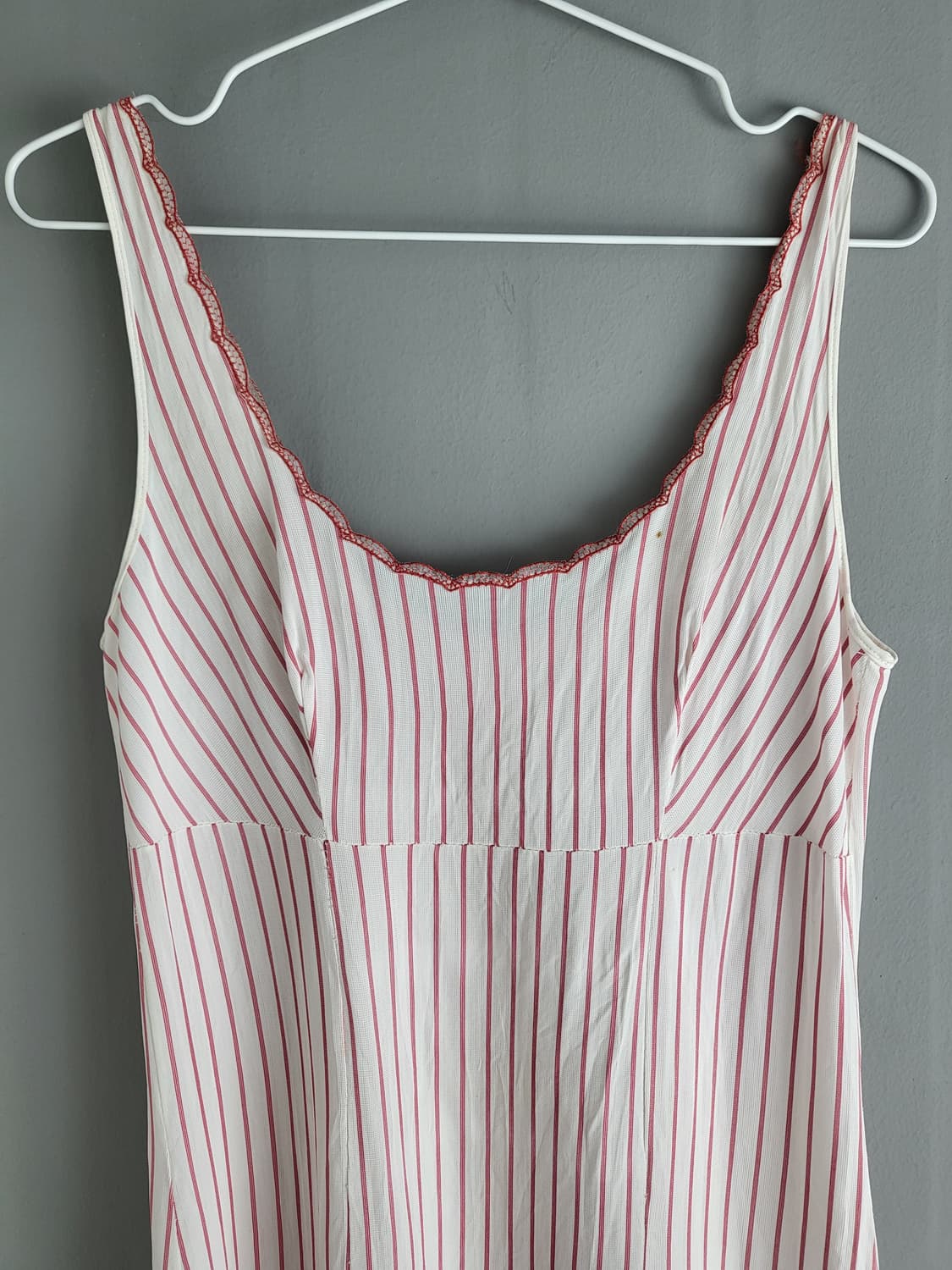 B급 빈티지 스트라이프 슬립 원피스 상품이미지1