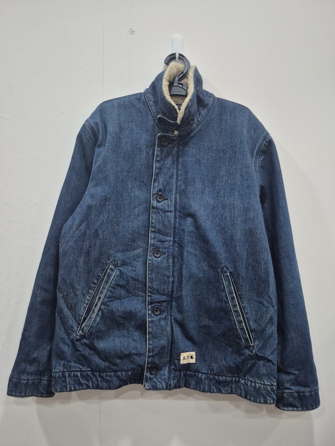 A.P.CxCarhartt WIP 13fw 데님덱자켓 남성 100사이즈 상품이미지1