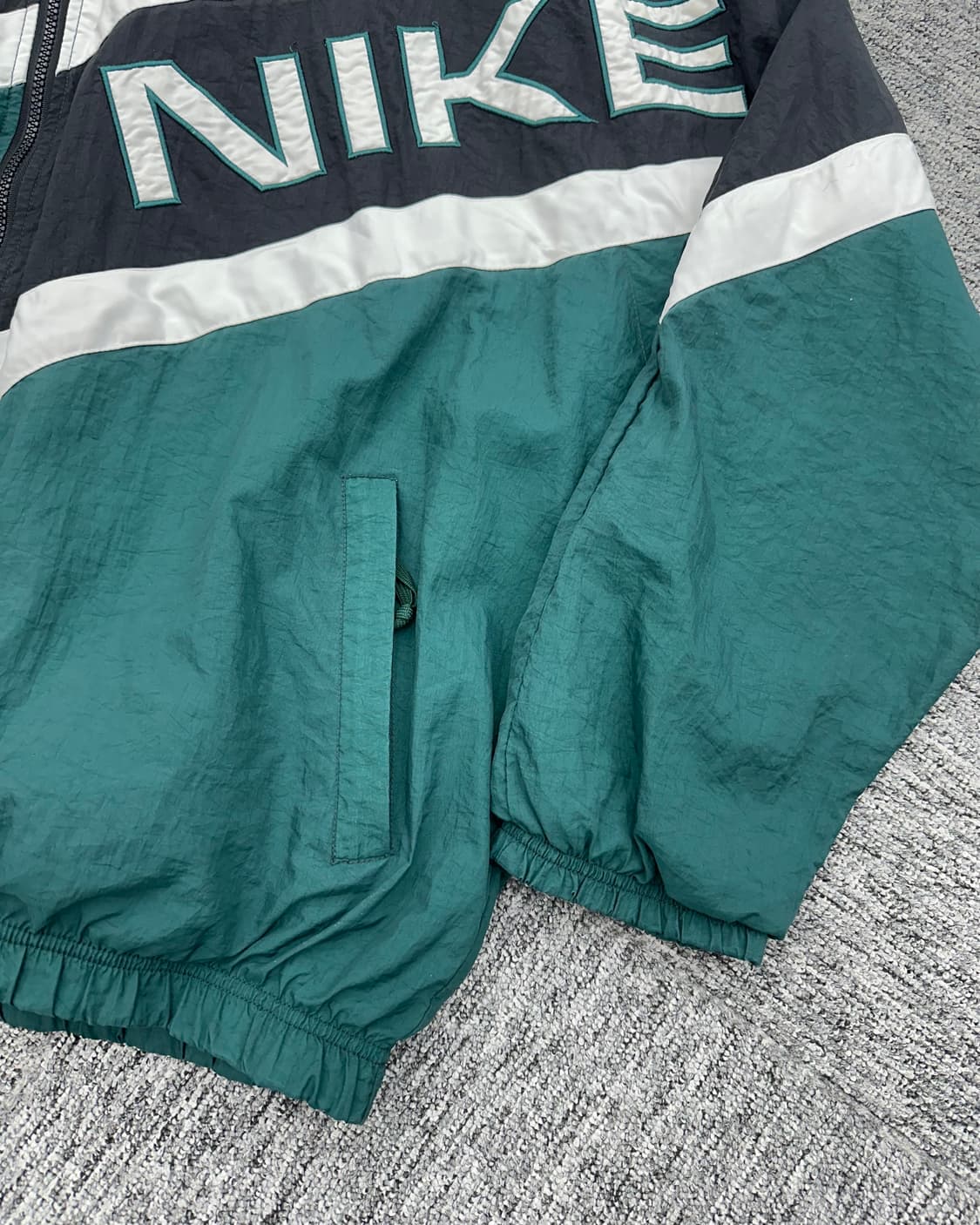 (2XL)90'S 나이키 빅로고 바람막이-M1175 상품이미지3