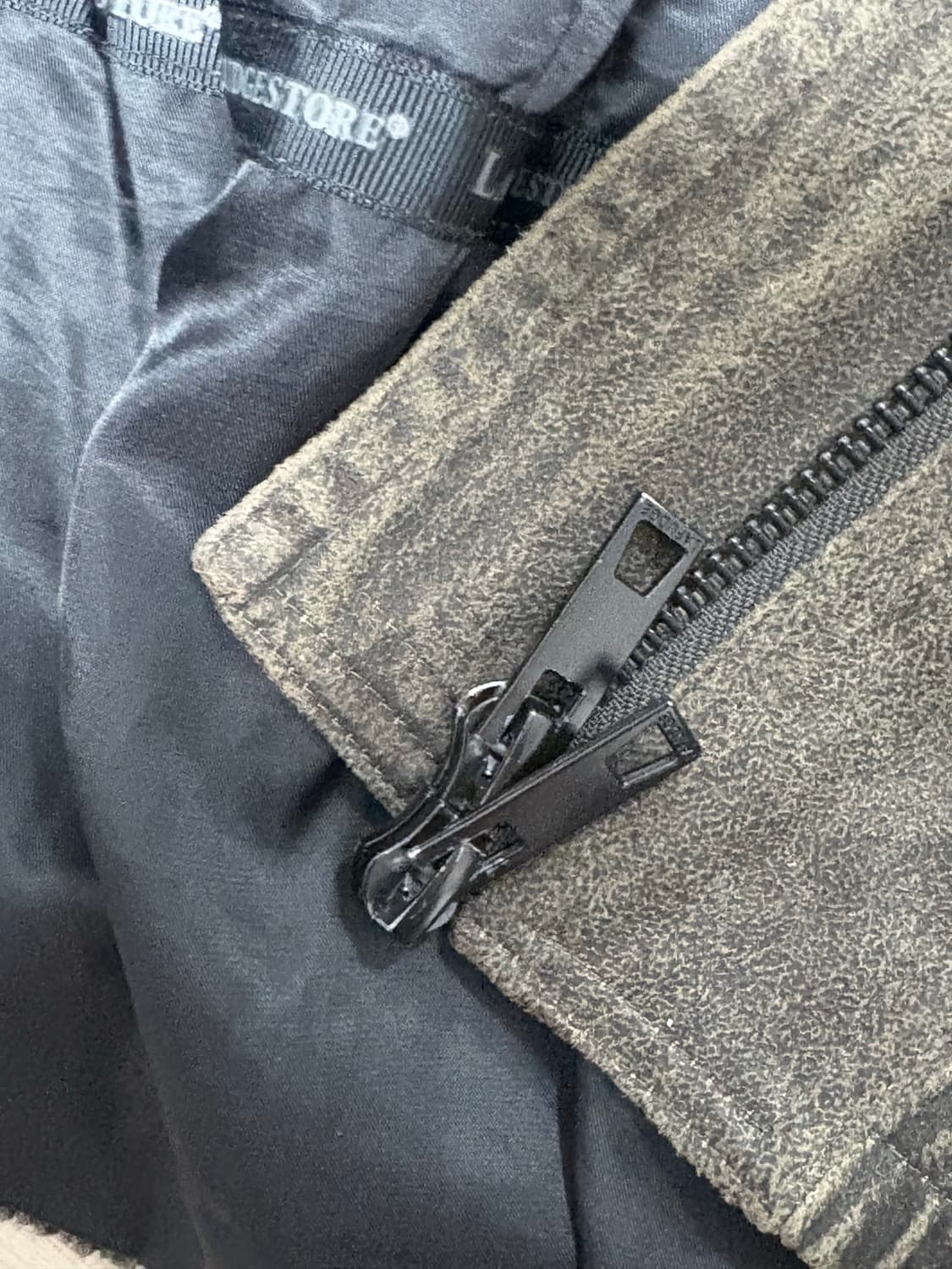 라퍼지스토어 버핑레더 ma-1, 레더 자켓 s(실측 L) 상품이미지4