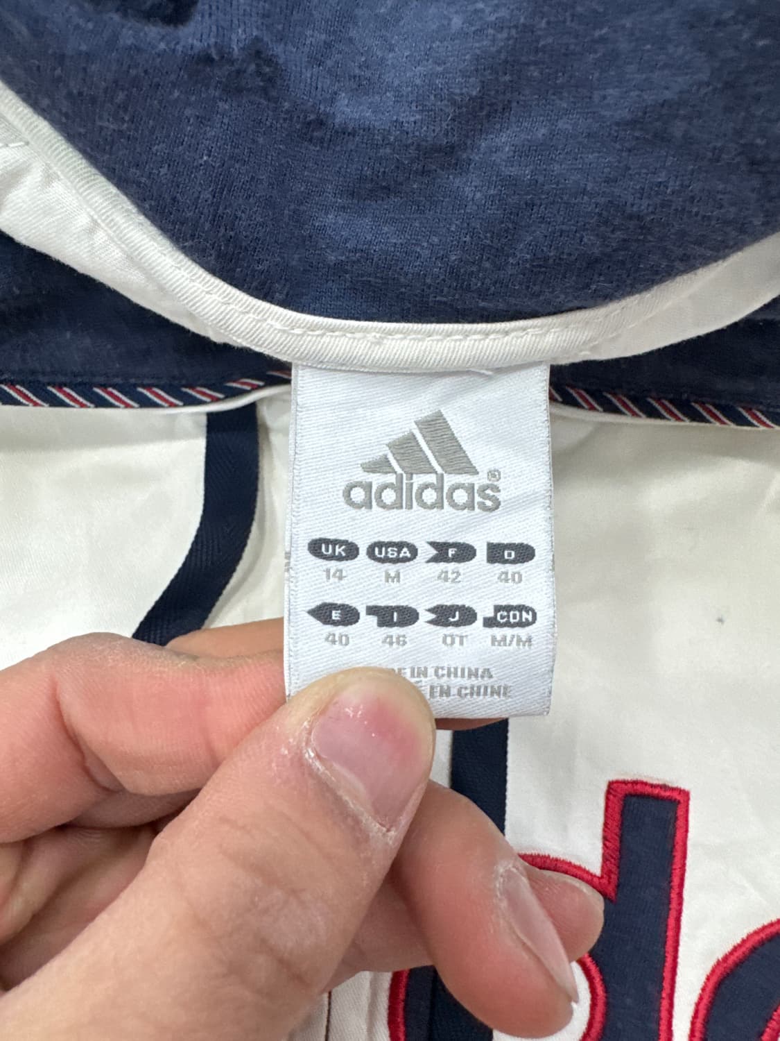 아디다스 Y2K 코튼 세일러 집업  상품이미지5