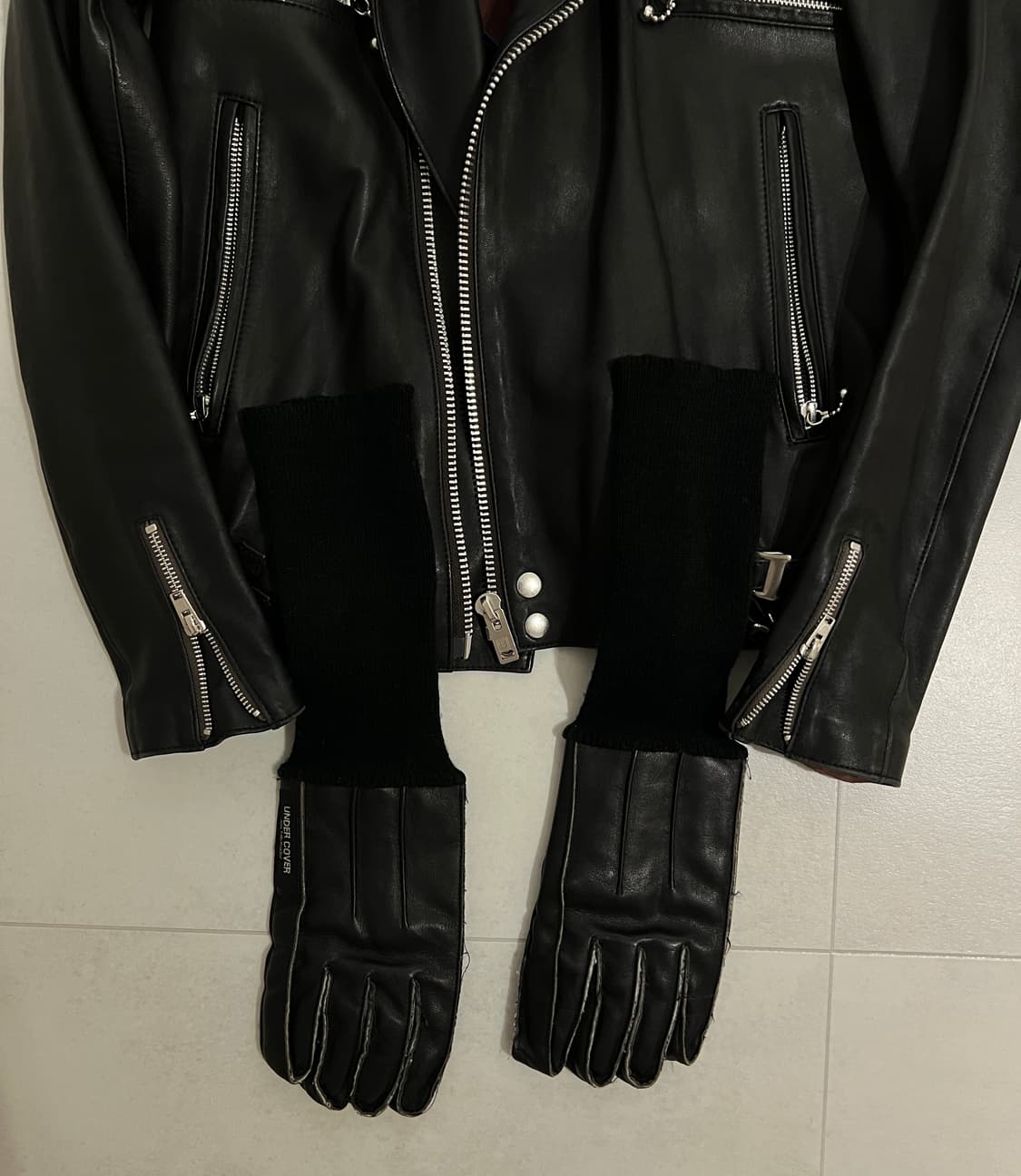 언더커버 1994-95AW 레더 글러브 상품이미지7