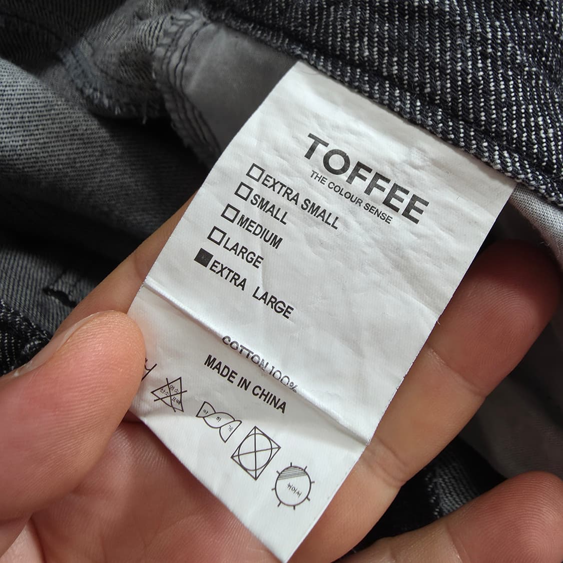 (XL)토피 린넨라이크 데님 팬츠 여름 상품이미지5