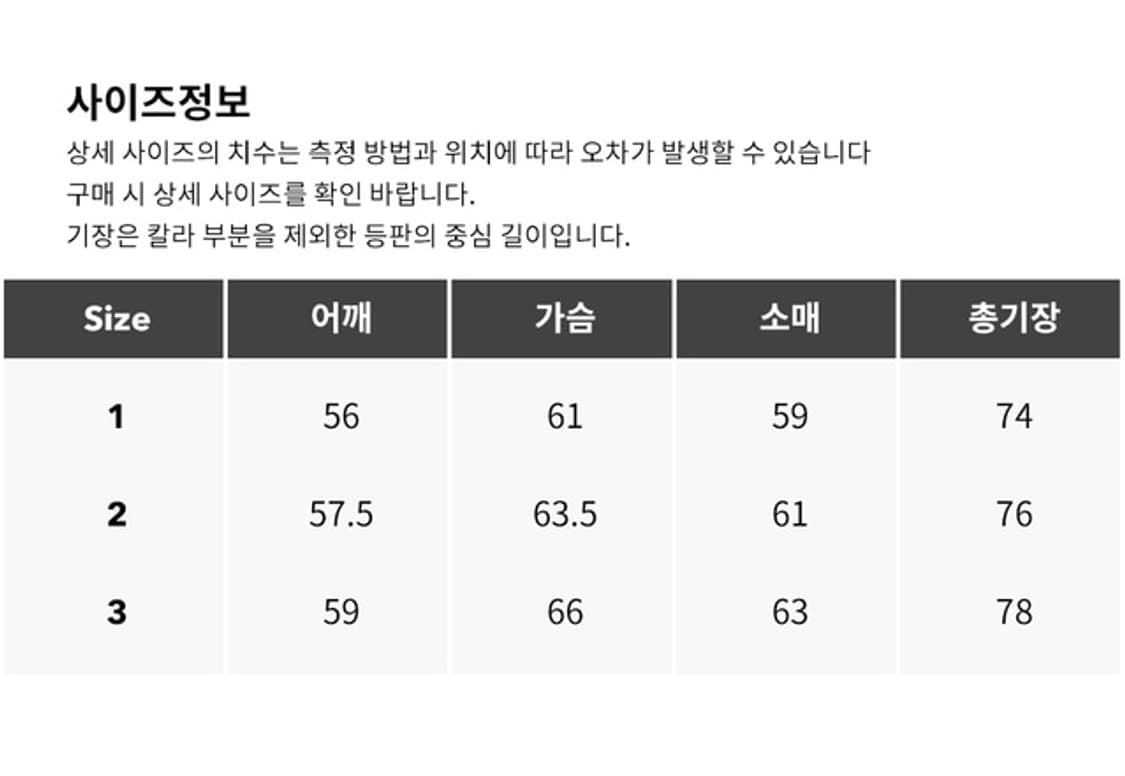 러프사이드  bdu 자켓 미드나이트색 1사이즈 상품이미지3