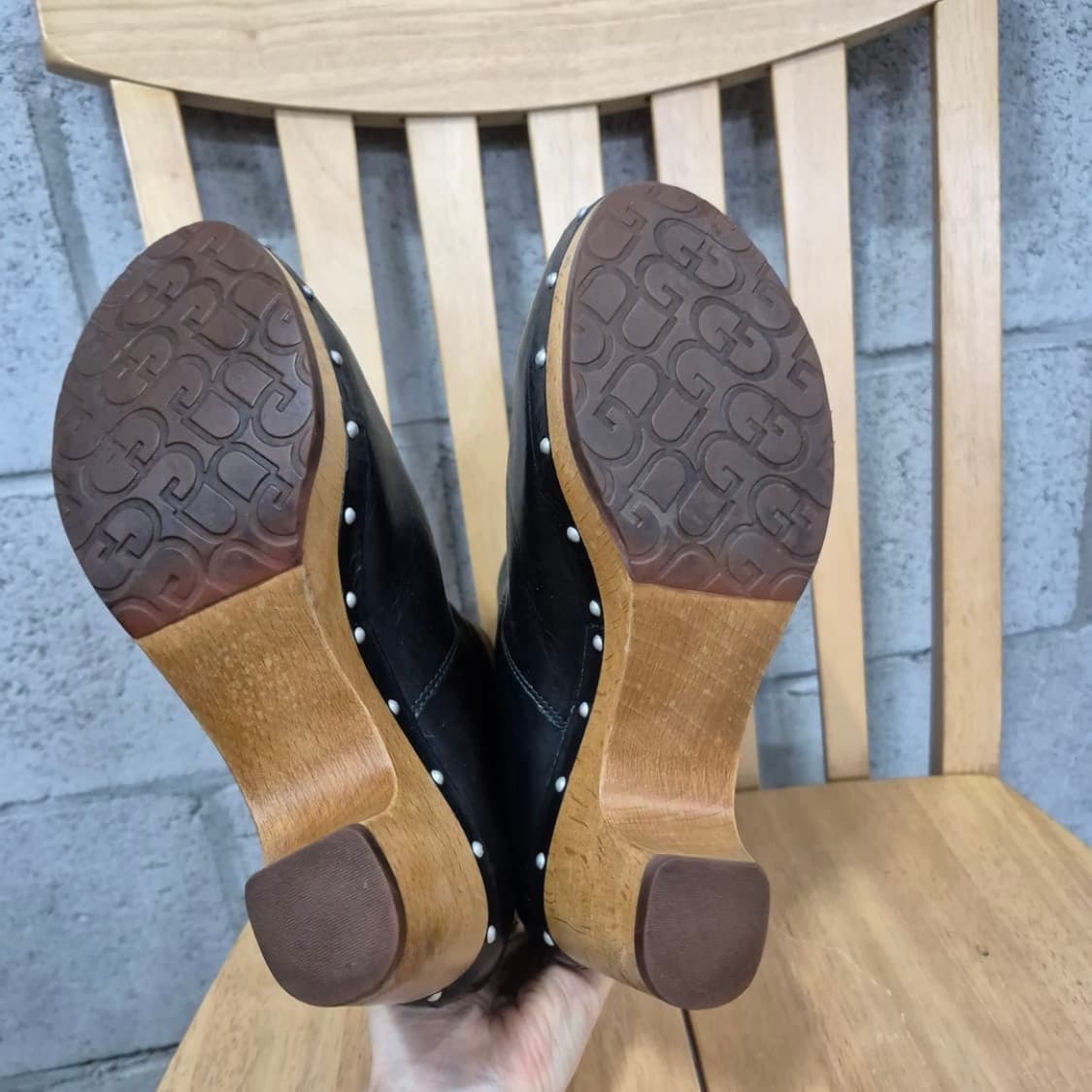 어그 UGG 양털 리네아 가죽 부츠 상품이미지5