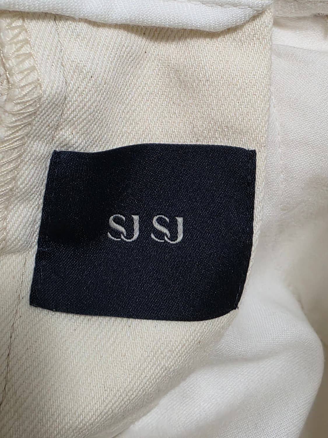 한섬 SJ SJ 화이트 면 와이드팬츠 64-94 상품이미지5