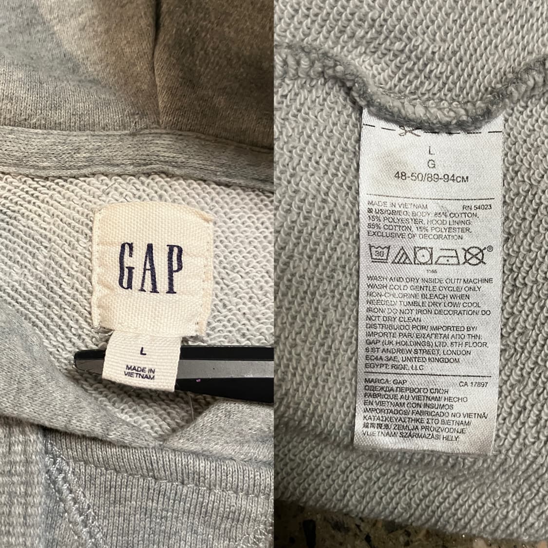 GAP 후드티 상품이미지5