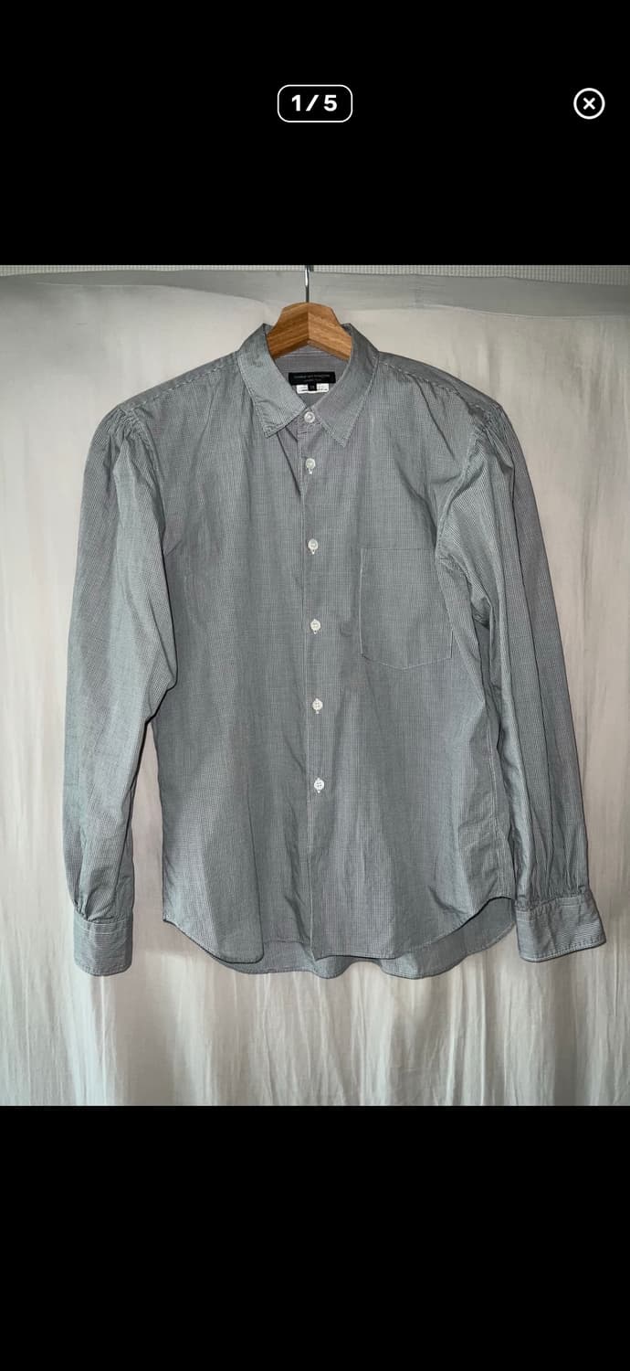 Homme Plus Shirring Shirts 상품이미지1