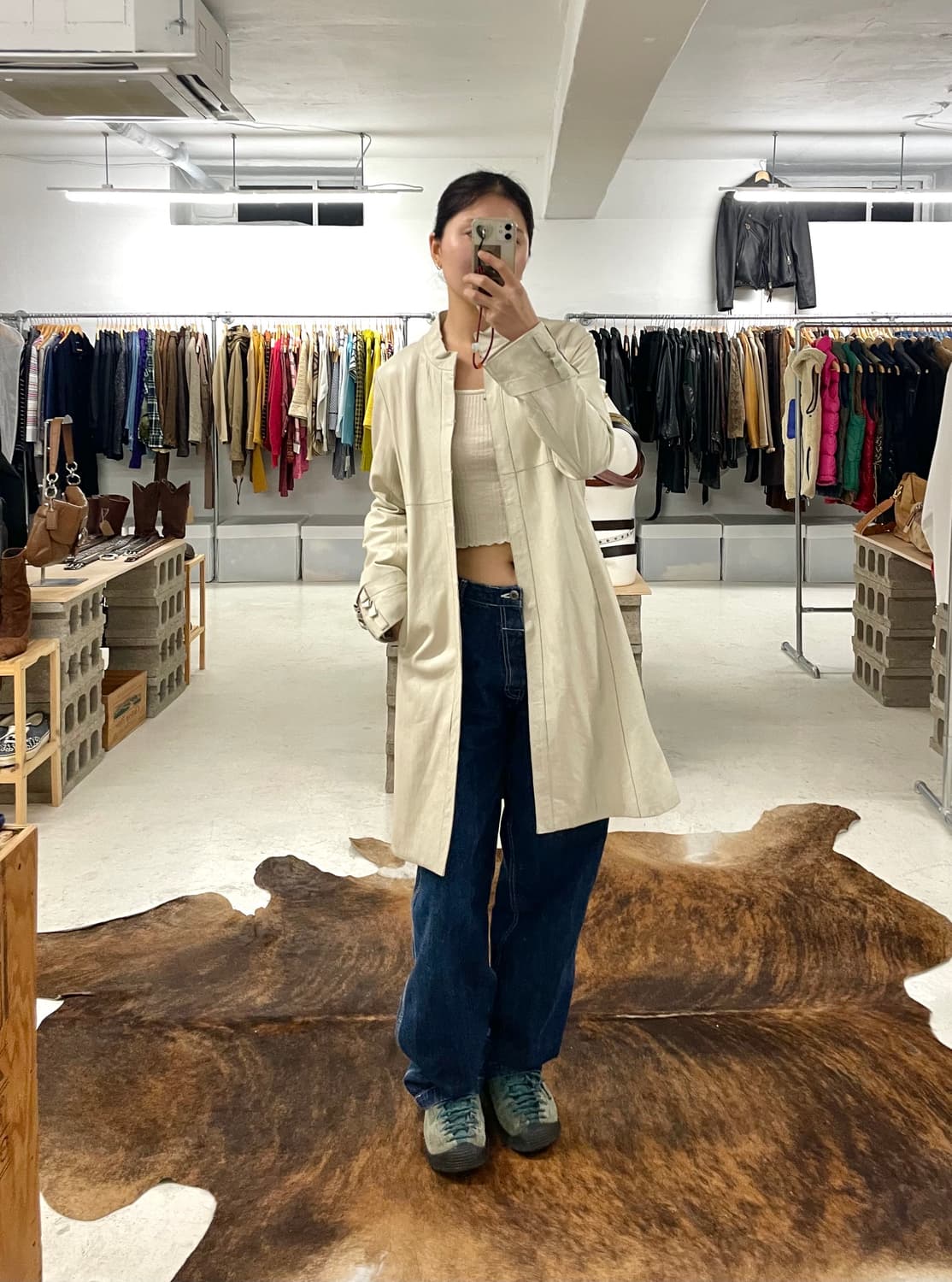 BALMAIN lambskin coat 발망 양가죽 코트 상품이미지1