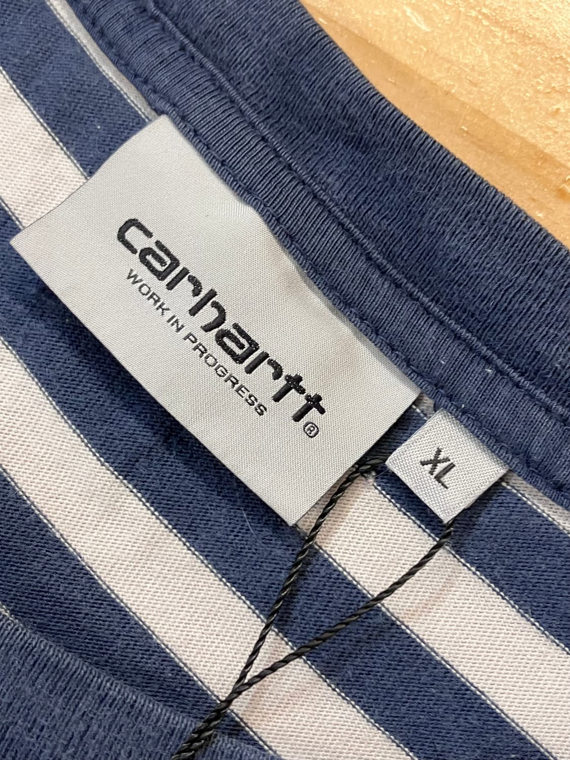 칼하트 스트라이프 포켓 반팔 티셔츠 XL  #csz3869 상품이미지5