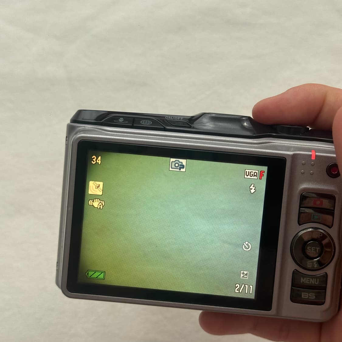 작례⭕️ 카시오 H20 실버 Casio 디카 카메라 상품이미지9