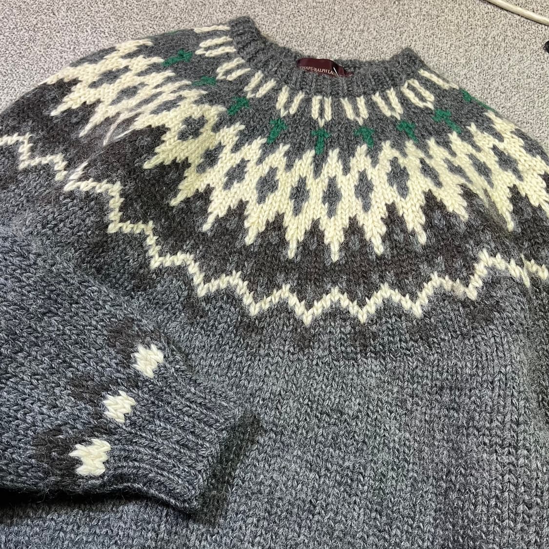 챕스 랄프로렌 울 니트 상품이미지2