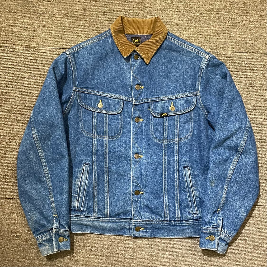 (L) 80s USA Lee 리 스톰라이더 데님 자켓 상품이미지2