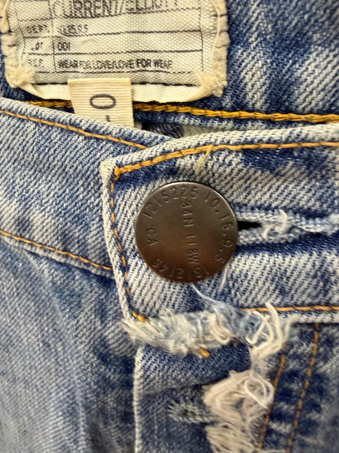 커렌트엘리엇 데미지 청바지 25 상품이미지6