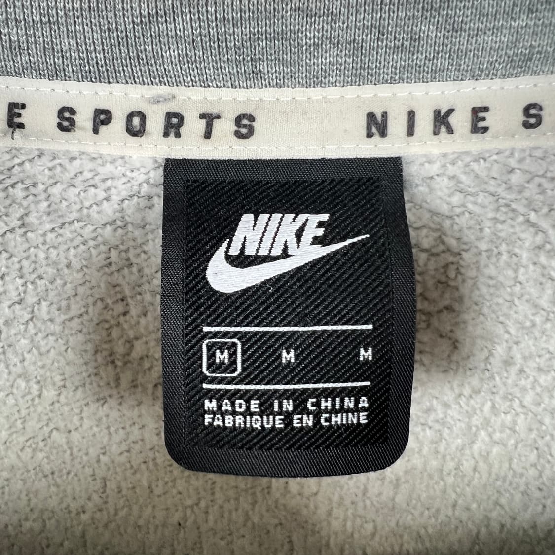 나이키 여성 NSW 크루 플리스 롱슬리브 탑 M 상품이미지6