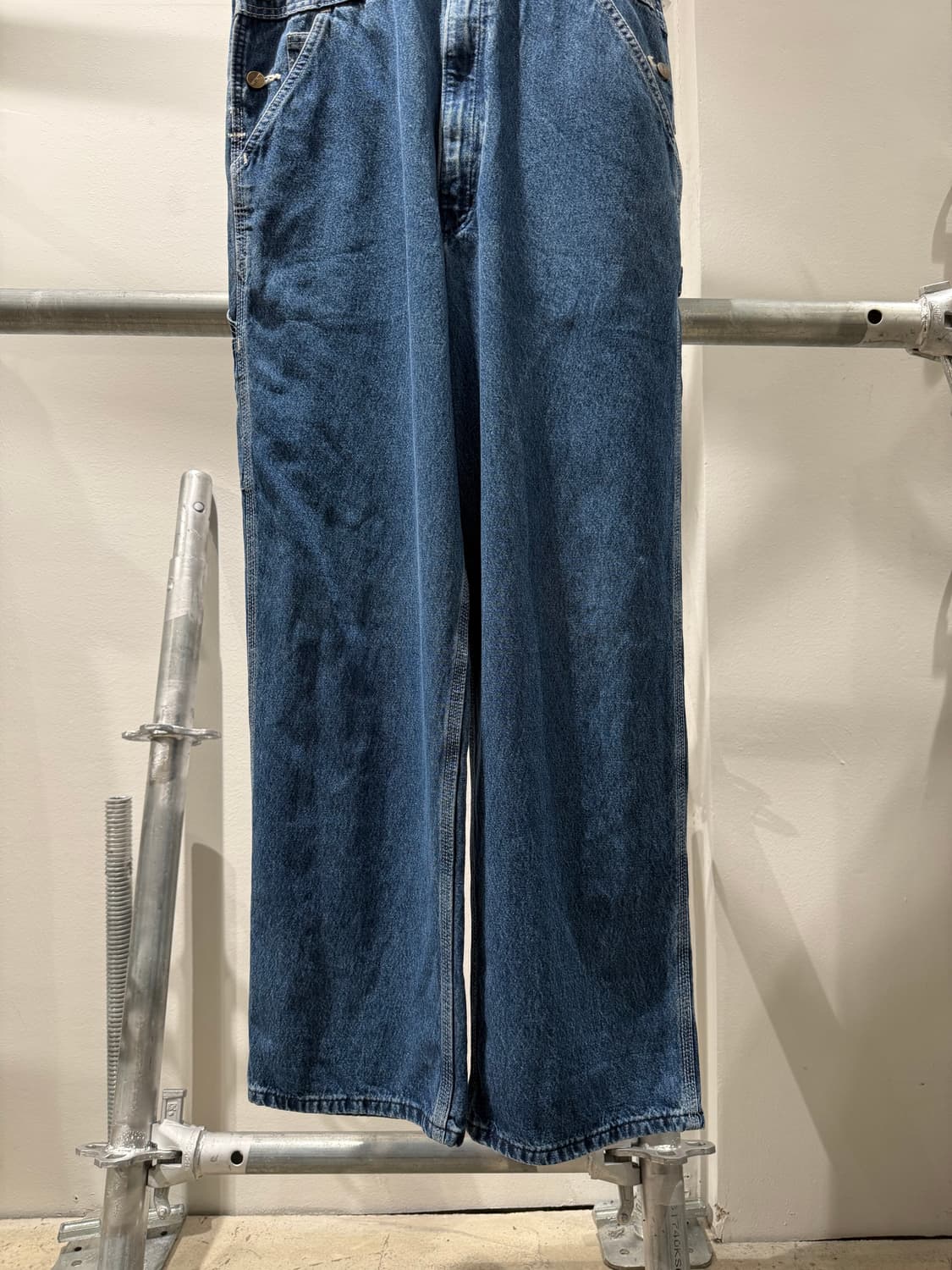 칼하트 데님 오버롤 멜빵바지 상품이미지3
