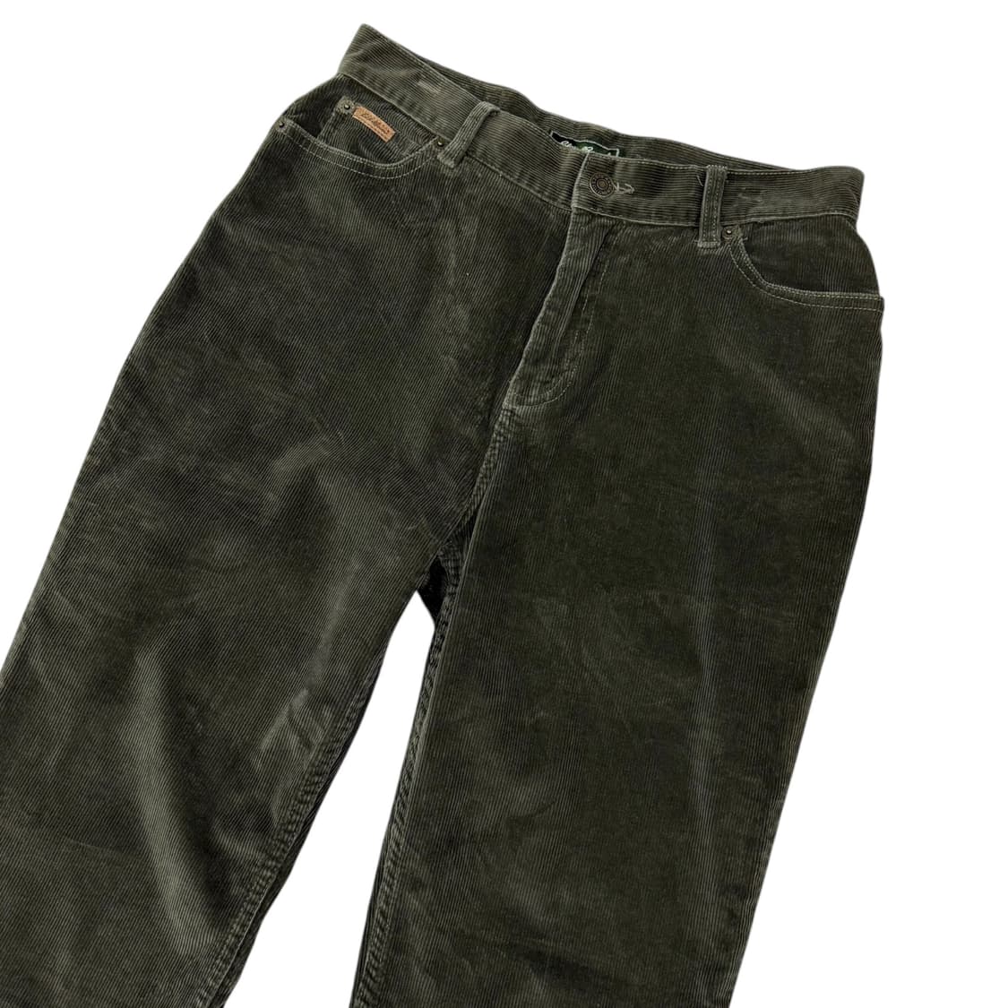 에디바우어 카키 코듀로이 부츠컷팬츠 상품이미지3