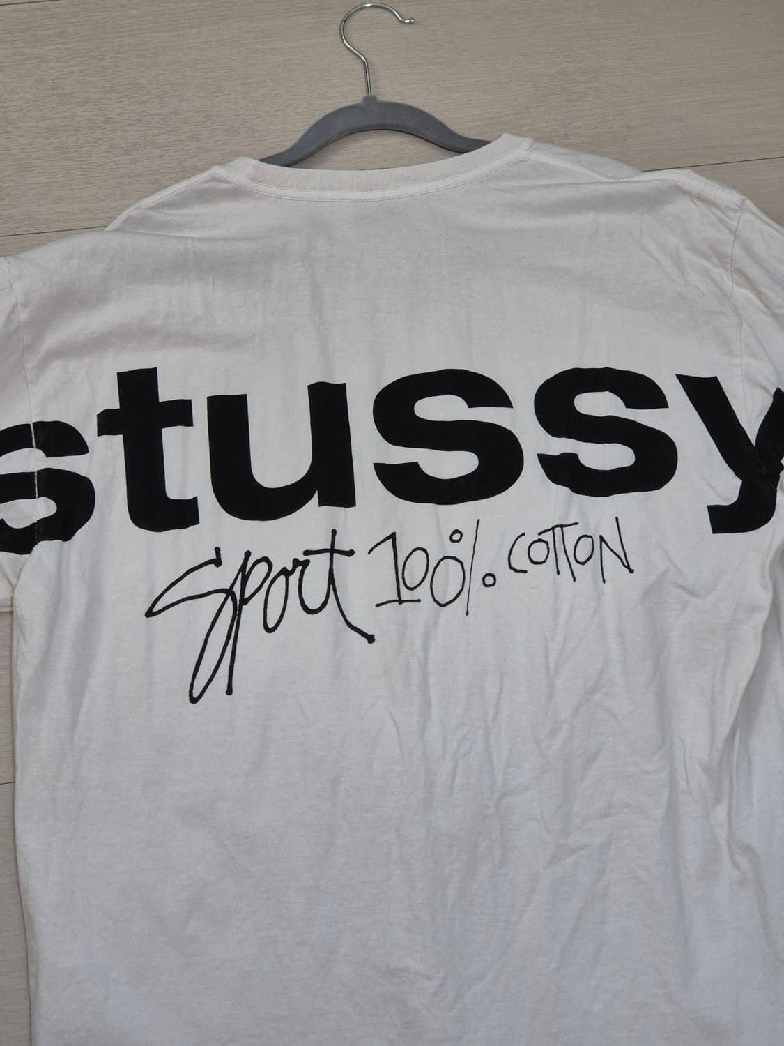 발렌시아가 슈프림 오프화이트 스투시 우영미 반팔티 급처 상품이미지3