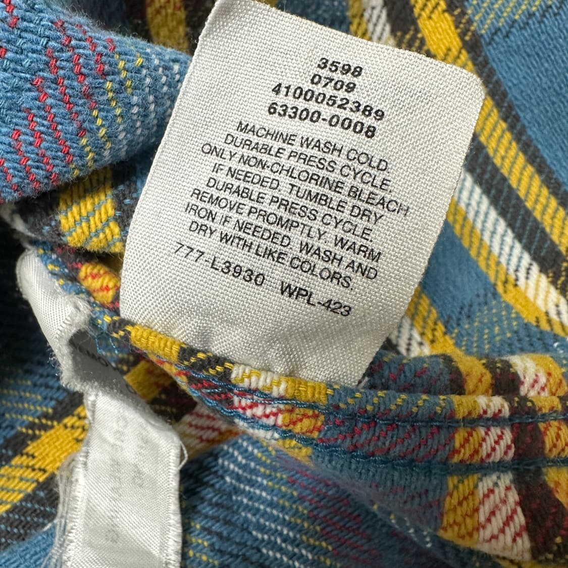 리바이스 플란넬 체크셔츠 상품이미지7