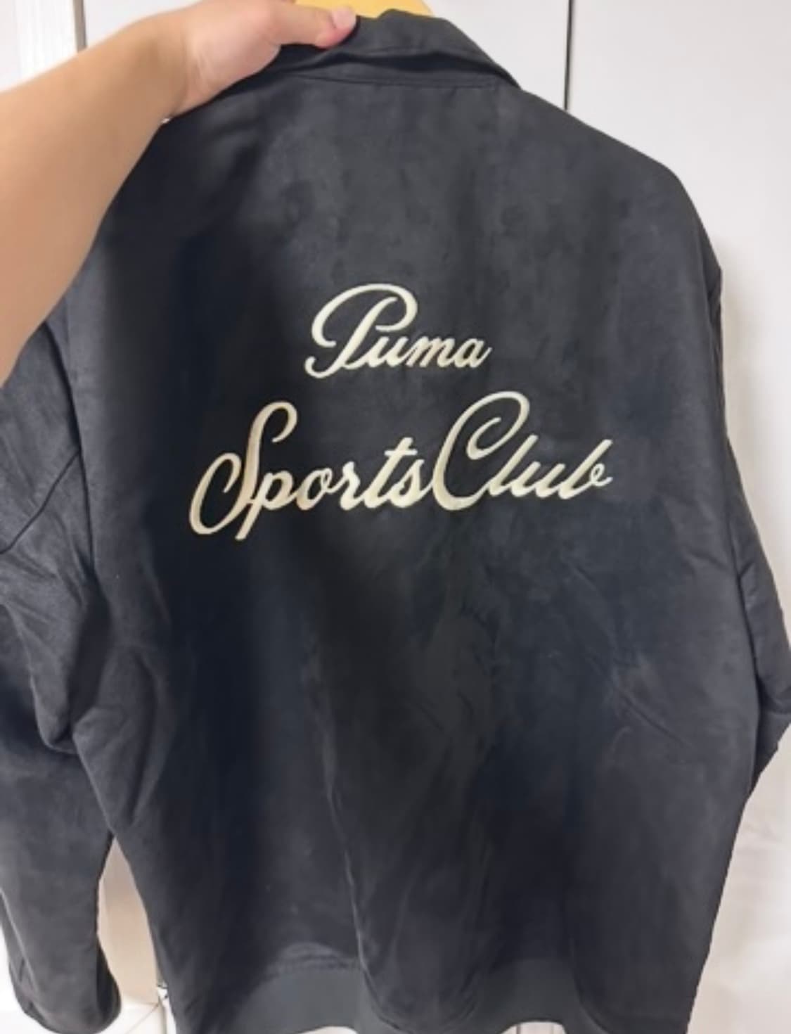 푸마 MMQ 패스트 그린 해링턴 자켓 - 블랙 / 537993-01 상품이미지2