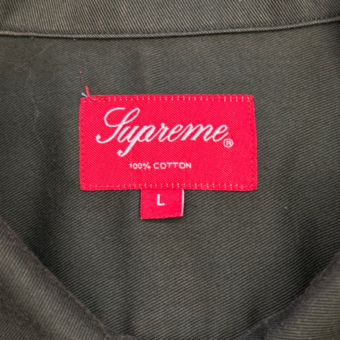 L 슈프림 하이비스 워크 셔츠 상품이미지4