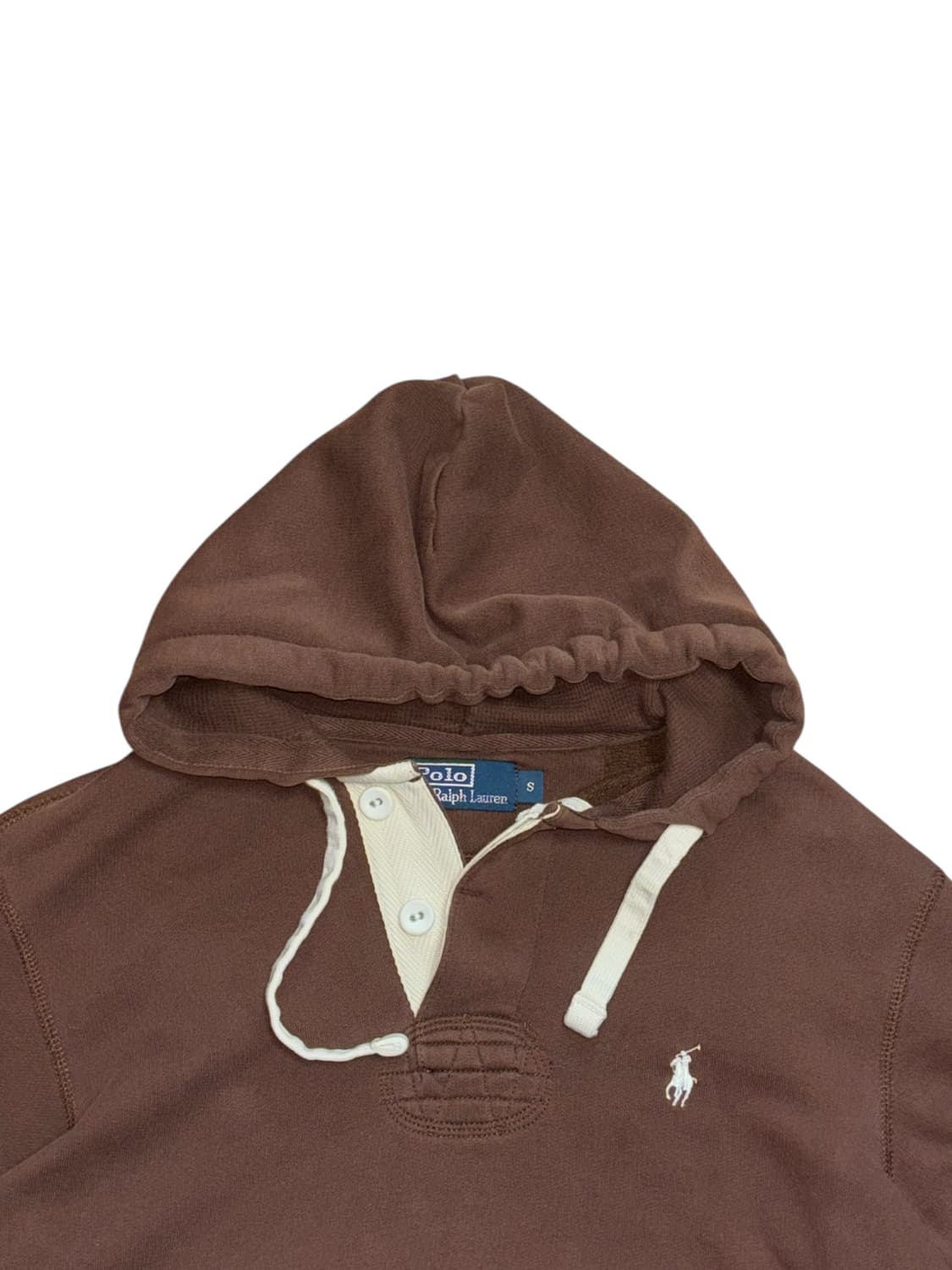 폴로 랄프로렌 브라운 버튼 후드티 상품이미지5