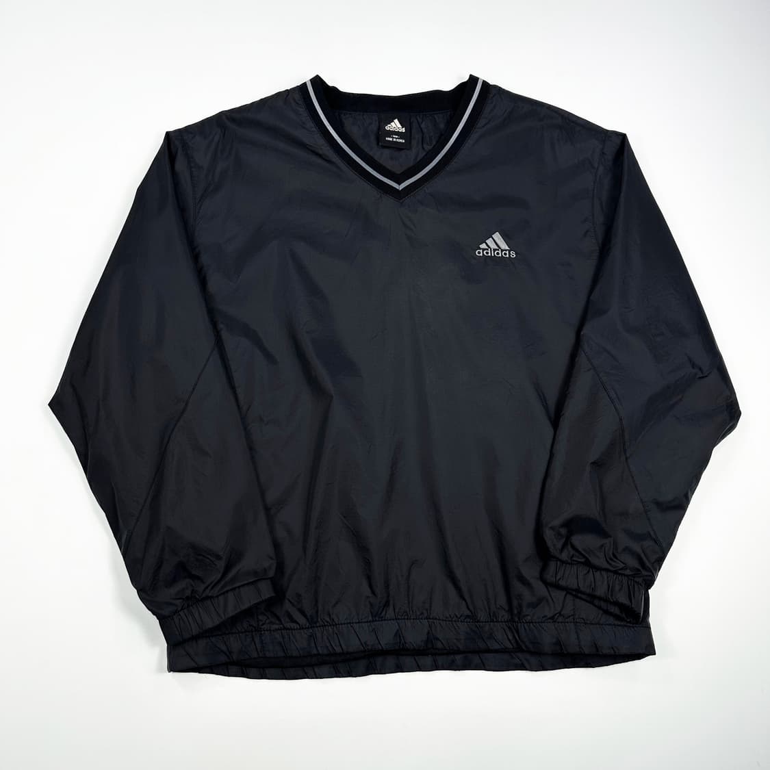 00s 아디다스 올드스쿨 우븐 웜업 블랙 L 상품이미지1