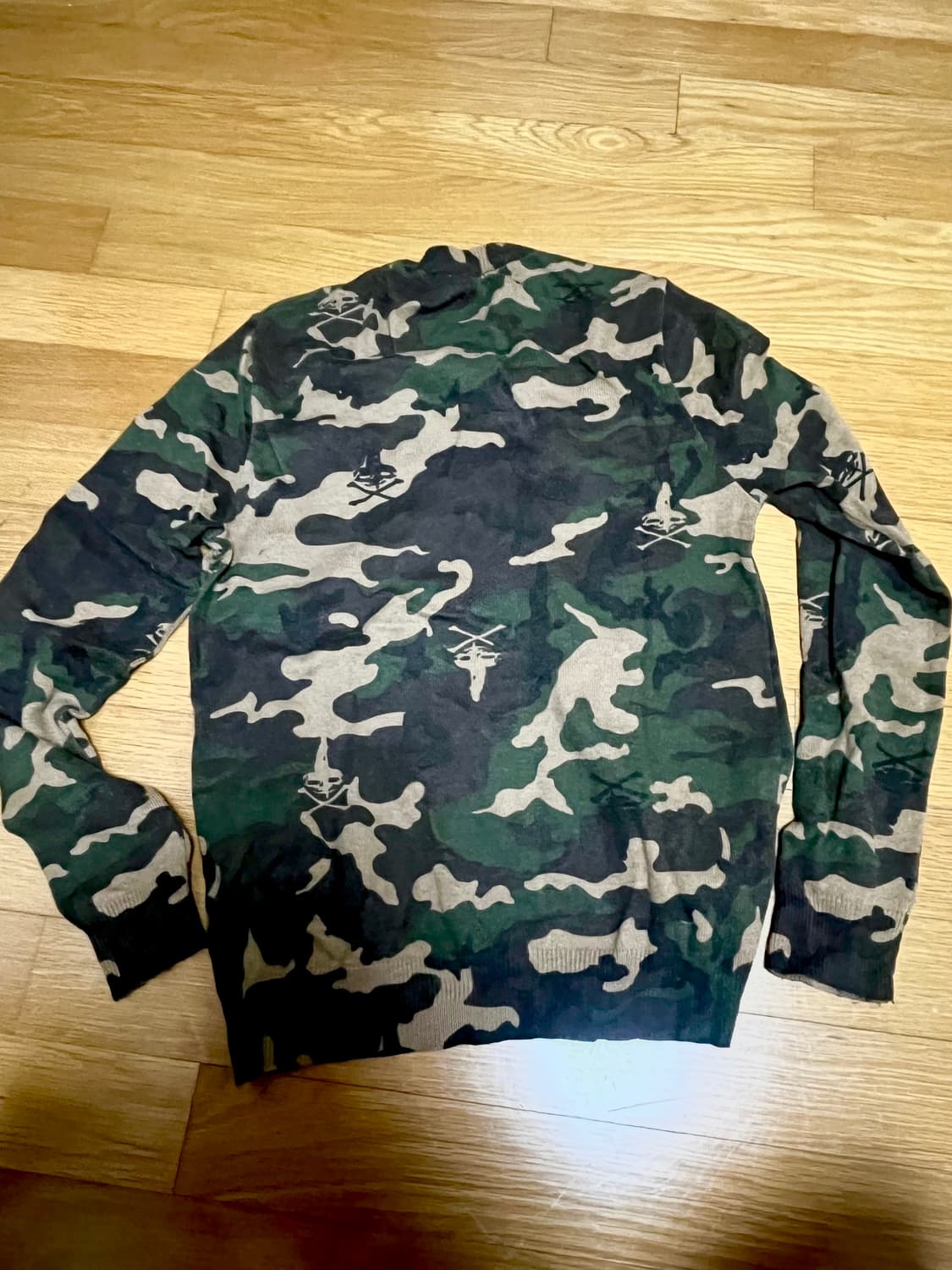 히스테릭 글래머 카모플라쥬 가디건 M 상품이미지3