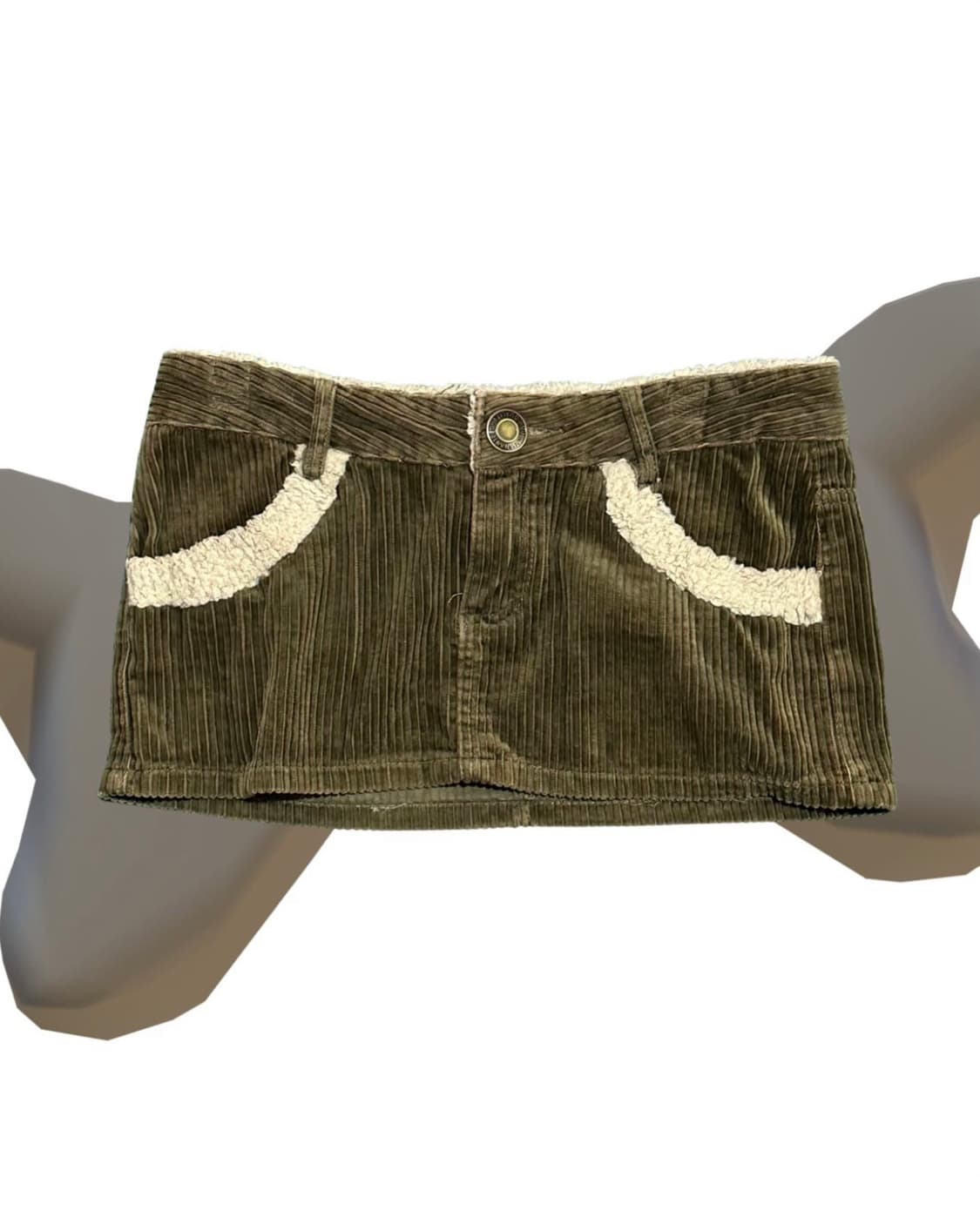 Vtg 코듀로이 스커트 상품이미지2