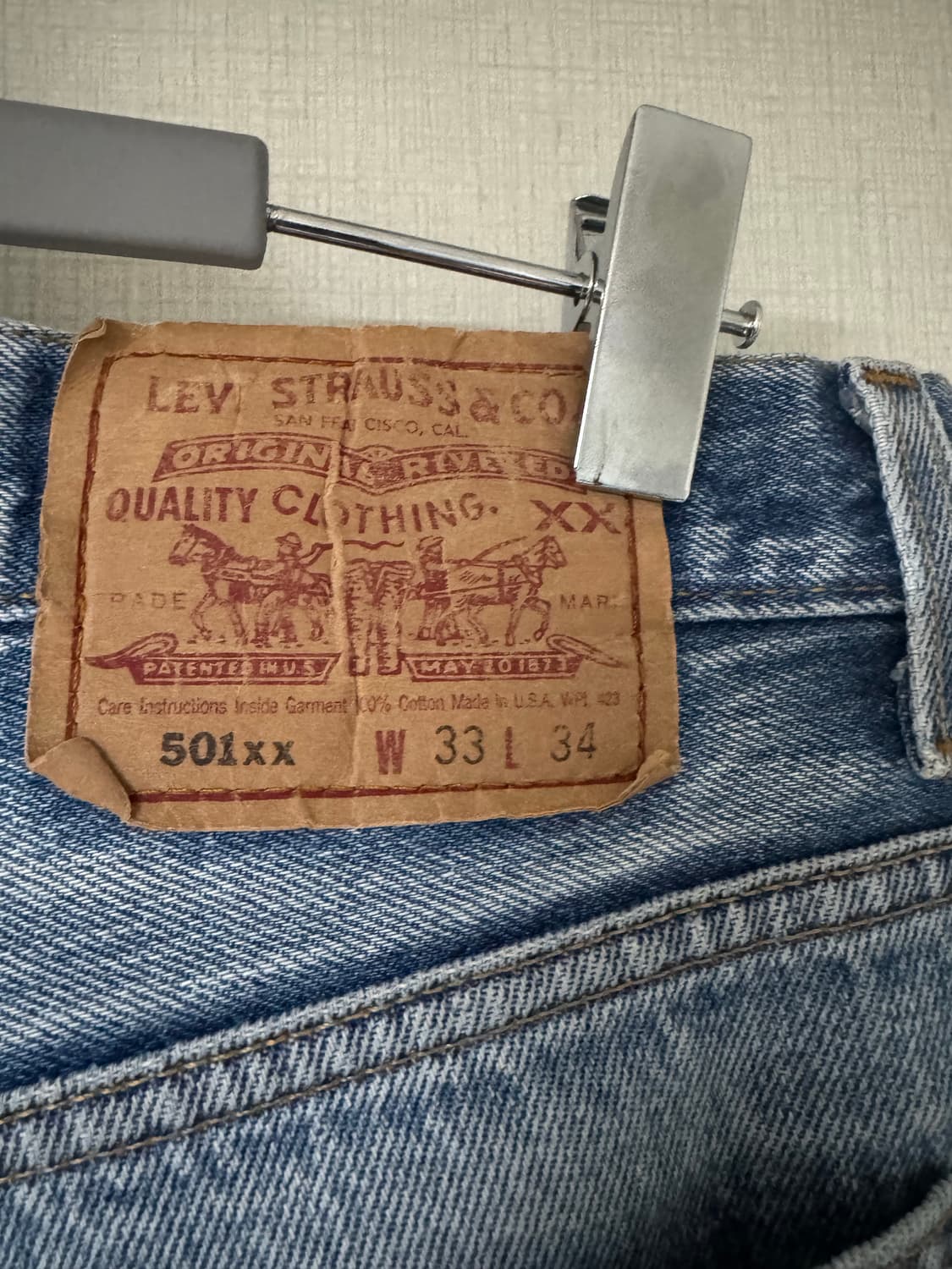 빈티지 리바이스 501 30-31사이즈 상품이미지3