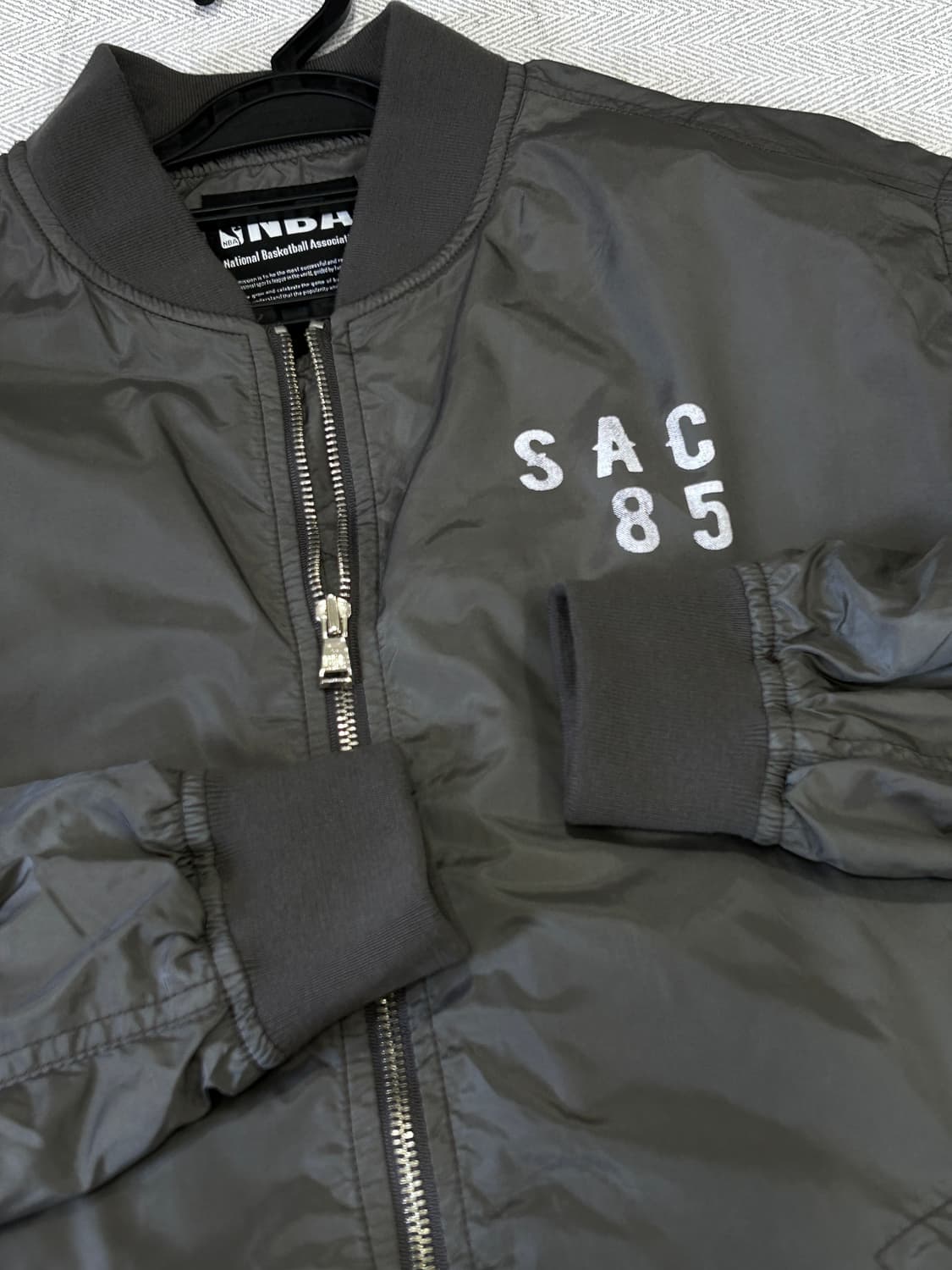 NBA 새크라멘토 킹스 롱 바람막이 점퍼 남성 S 90-95 상품이미지8