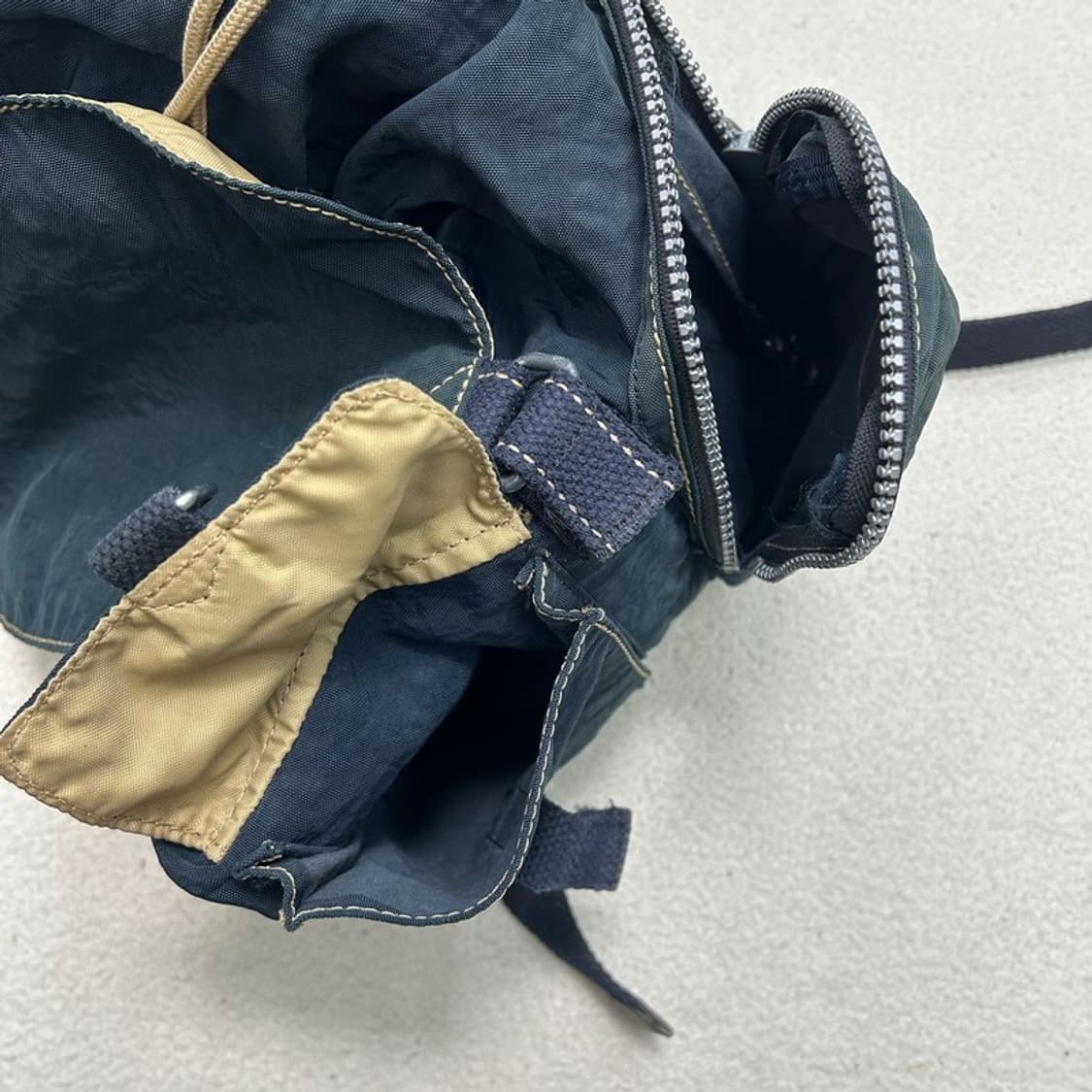 키플링 투포켓 스티치 청록색 복도리 백팩 상품이미지6